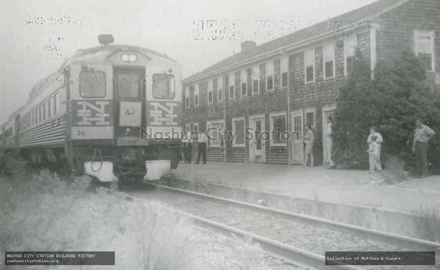 Postcard: New Haven Railroad Budd RDC #36